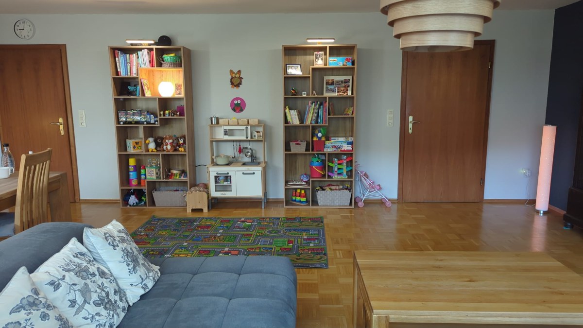 Unser Spielbereich: Viel Platz zum Entdecken, Lernen und Träumen – liebevoll gestaltet für neugierige kleine Köpfe.